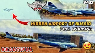 ✈️ HIDDEN AIRPORT OF BUSSID V4.0 😱 | FULLY WORKING AEROPLANE | BUS SIMULATOR INDONESIA #bussidupdate screenshot 2