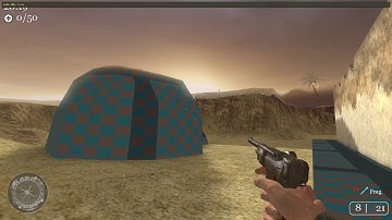 Cod2 cut map -  mp_trainwreck