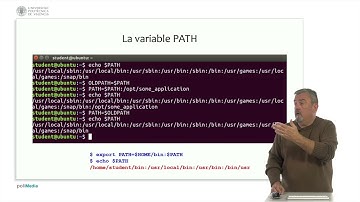Introducción a Linux. M12 - Variables de entorno | 21/34 | UPV