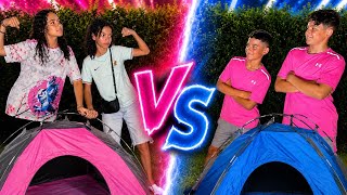 Sana Lina Vs Aymen Zied (Qui Fera La Meilleure Tente ? 😂)