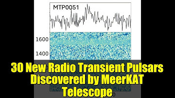 30 New Radio Transient Pulsars Discovered by MeerKAT Telescope