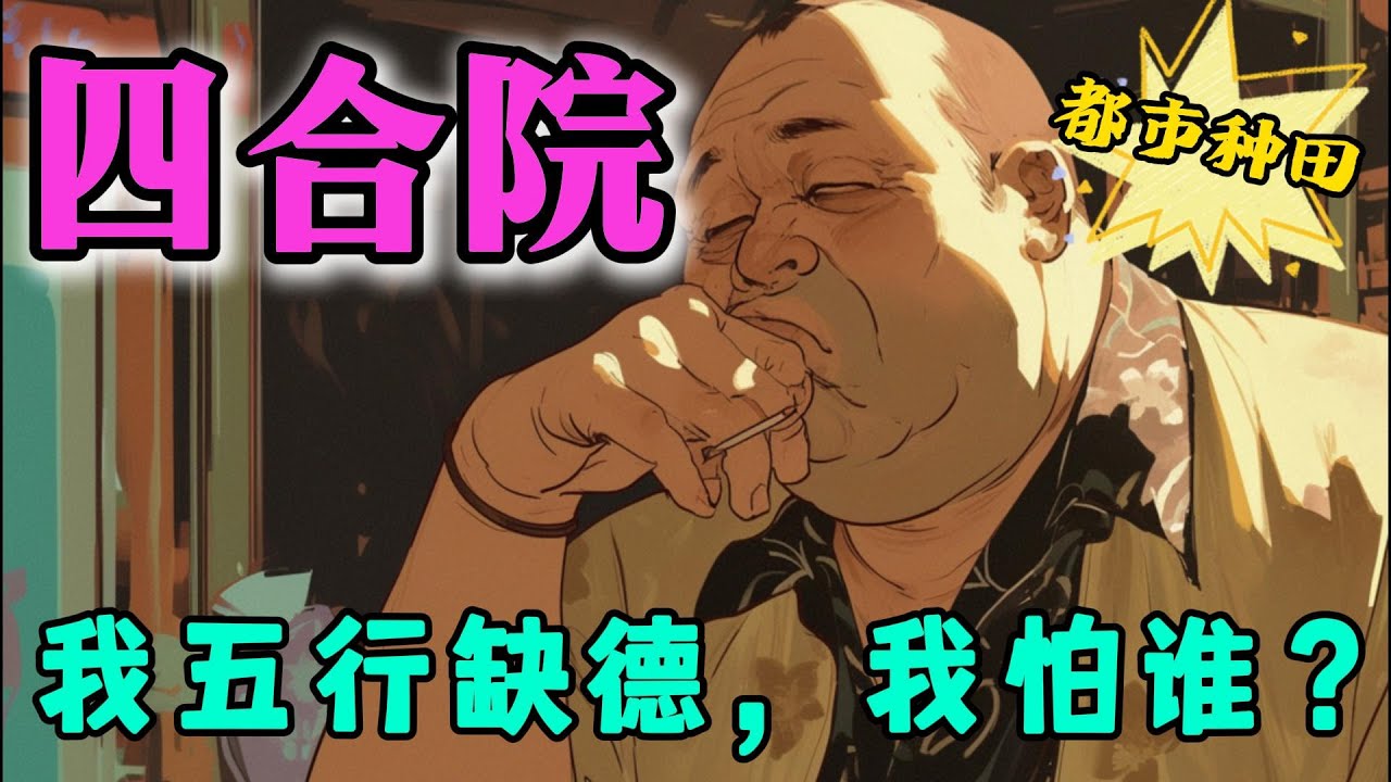 ✨完结文✨必看《四合院：我五行缺德，我怕谁？》（不圣母+不戾气+不委屈+主打缺德之人的随心所欲） #四合院  #穿越  #有声书 #有声漫画 #一口气看完 #都市种田