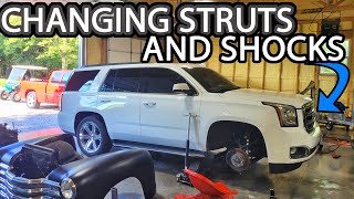 Changing Front Struts/Springs and Rear Shocks on the Lower Yukon