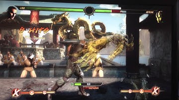MK9 Jax combo reset anti-wakeup