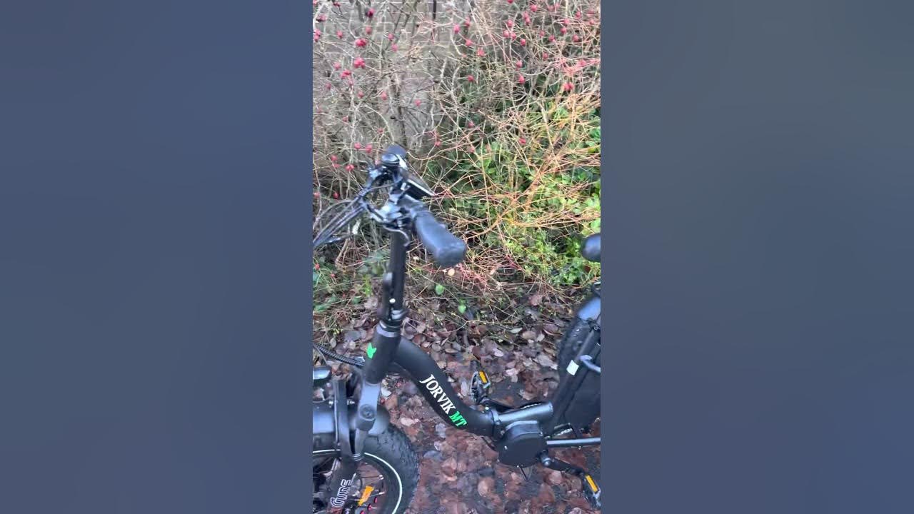 Jorvik JMT9 folding electric mountain trike YouTube