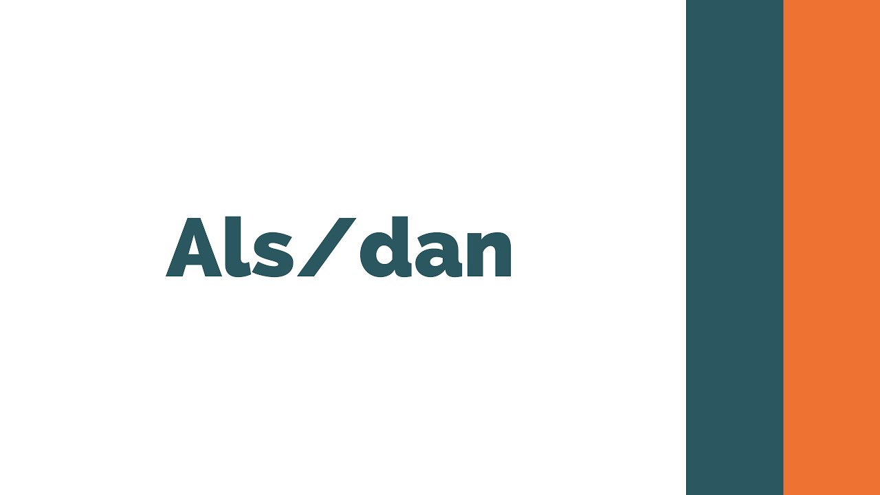 Dan/Als wat is het verschil tussen 'dan' en 'als'? YouTube Dan/Als wat is het verschil tussen 'dan' en 'als'? YouTube
