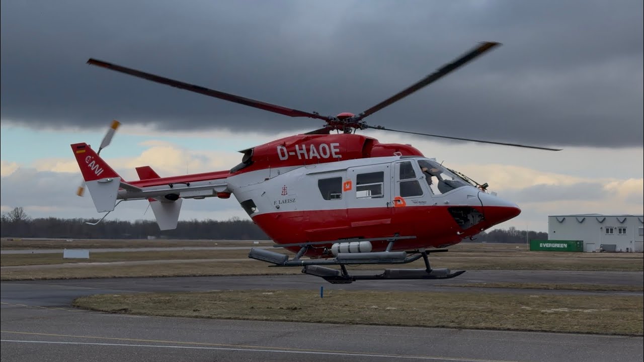NHC Northern Helicopter | Landung BK 117 C1 | D-HAOE | Baden Airpark 