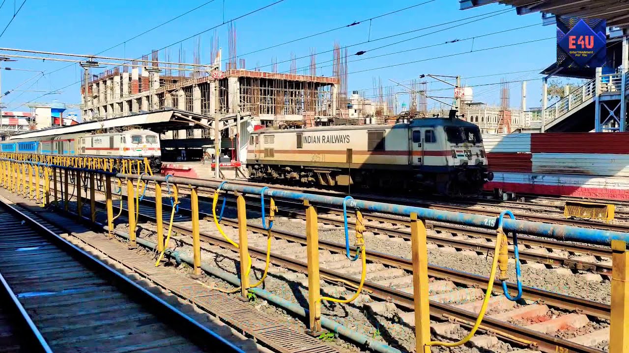 भोपाल शताब्दी स्पेशल भोपाल स्टेशन से रवाना होते हुए SHATABDI SPECIAL Departing Bhopal Junction
