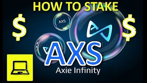HOW TO STAKE AXS in 3 Min - Ronin Wallet required.
