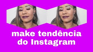 maquiagem tendência do Instagram linda e fácil fazer de fazer