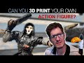 HOW TO draw action figure in 3D | Overwatch Reaper 3D Hand Drawing