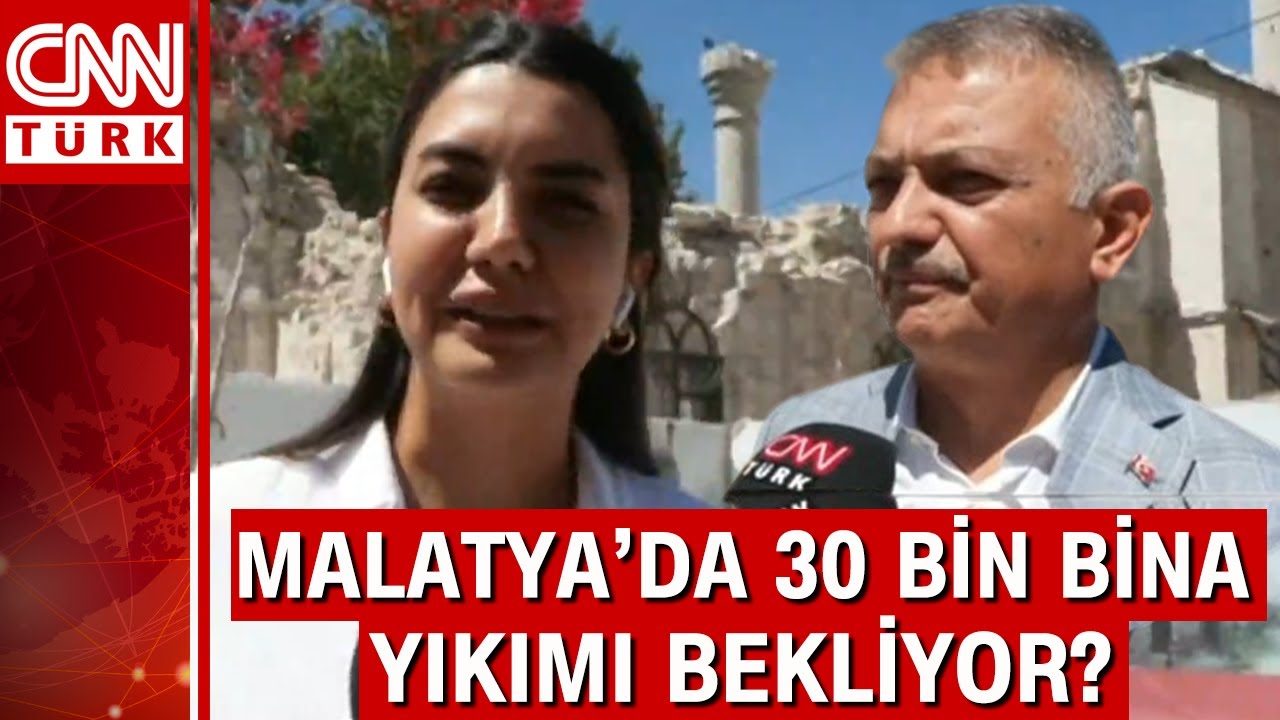 CNN Türk Malatya'da! Depremin ağır hasar verdiği binalar ne zaman yıkılacak?