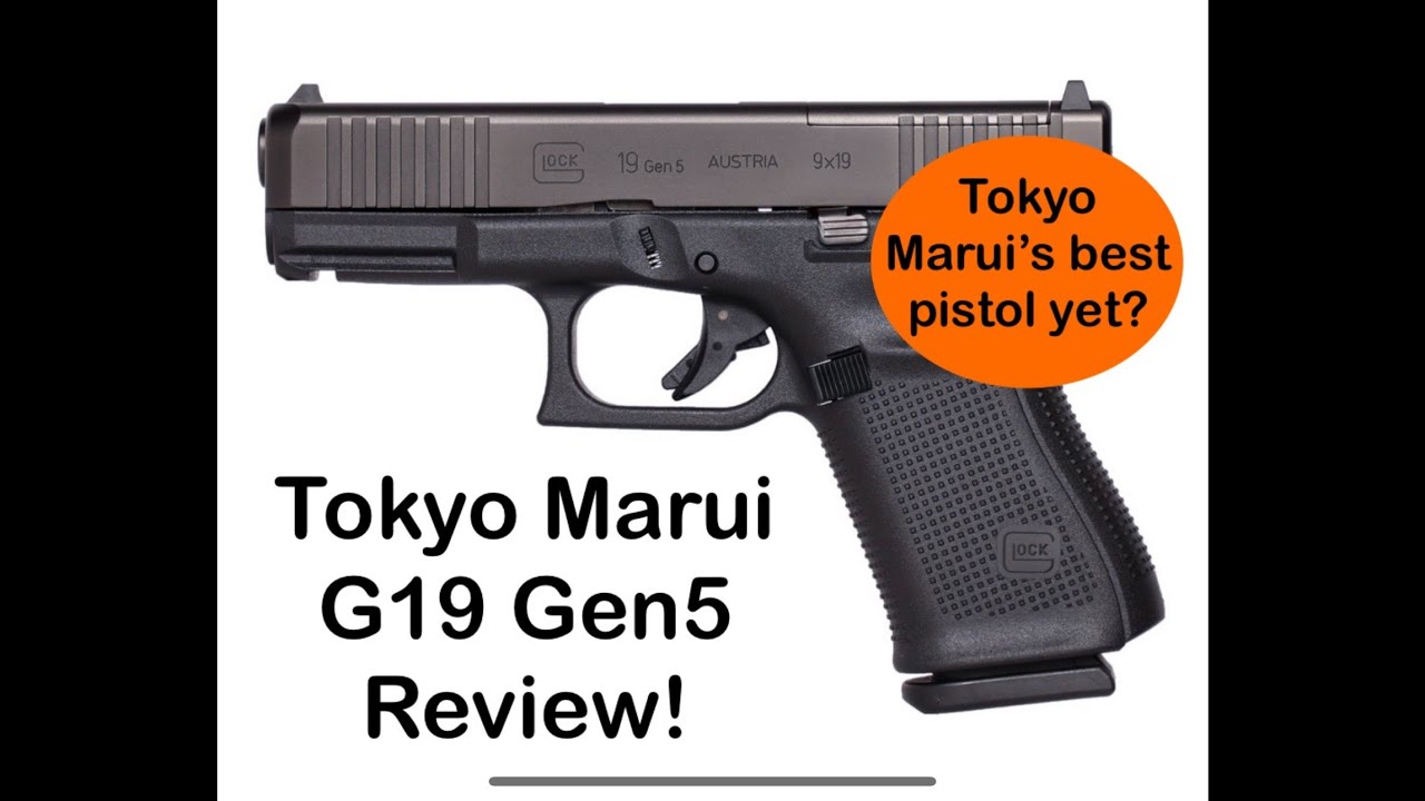 Tokyo Marui G19 Gen5 Review & comparison to gen3&4 models