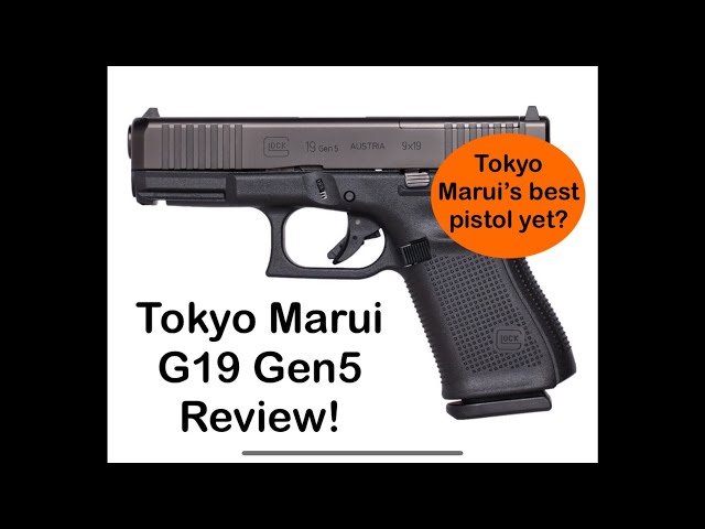 Tokyo Marui G19 Gen5 Review & comparison to gen3&4 models