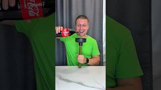 He Made A Glass For Cocacola From Plunger