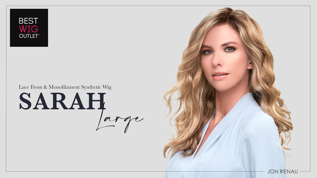 Sarah-Large | Lace Front & Monofilament Synthetic Wig by Jon Renau (JR5718LA/JR5718LAR)