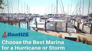 How to Choose the Best Marina for a Hurricane or Storm | BoatUS screenshot 1