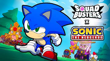 Defeat Dr. Eggman with Sonic & Friends in Squad Busters! 🌀💨 #SquadxSonic