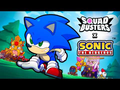 Defeat Dr. Eggman with Sonic & Friends in Squad Busters! 🌀💨 #SquadxSonic