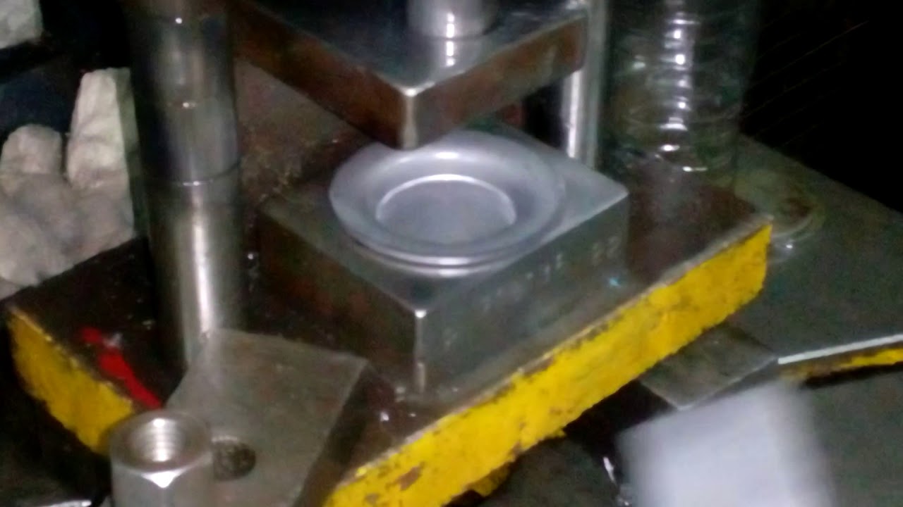 Sheet material hole piercing tool YouTube