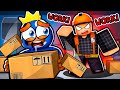 Working for a CRAZY BOSS in Roblox FRANTIC FACTORY!