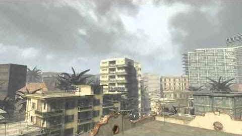 Scenic Fly Through on Havana with Black Ops Theater Mode
