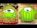 Om Nom Kisah | Makanan Kotor | Cerita 3D Om Nom