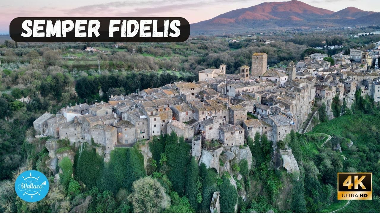 VITORCHIANO - IL BORGO MEDIEVALE DI ROCCIA CHE HA GIURATO FEDELTA' A ROMA - viaggiaconwallace