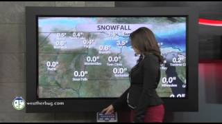 Snow Blasts Great Lakes; Rain and Snow Hit Northwest
