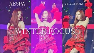 231202  WINTER FOCUS  Trick or trick aespa  MMA