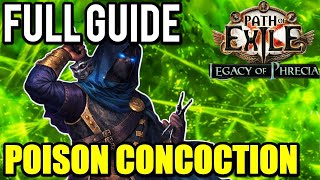 [PoE 1] Smoothest Event Starter! Poison Concoction of Bouncing Servant of Arakaali Legacy of Phrecia