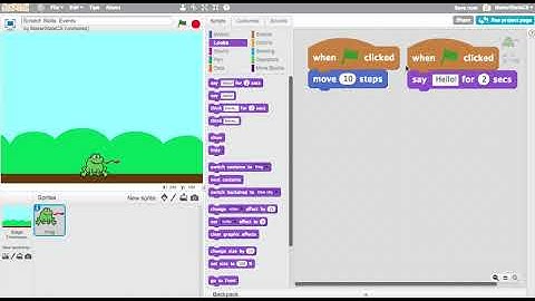 Scratch Skills: Events