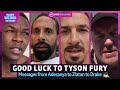 From Adesanya & Drake To Undertaker & Zlatan | Good Luck To Tyson Fury