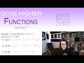 Composite &amp; Inverse Functions | Higher