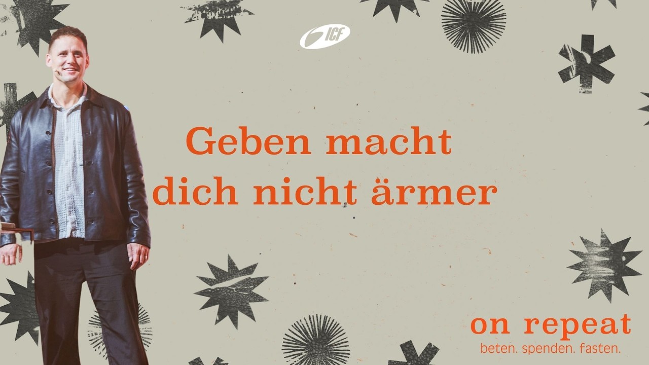 GEBEN MACHT DICH NICHT ÄRMER | ON REPEAT | DAVID ROMINGER