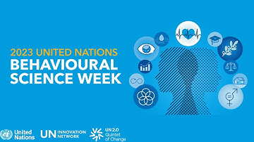 Highlights from UN Behavioural Science Weeks