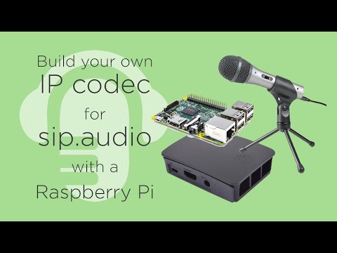 RaspberryPiとUSBマイクを使用してsip.audioのIPコーデックを構築します
