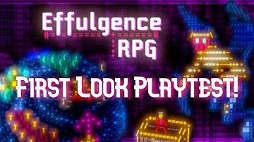 Effulgence RPG – Breaking Enemies Into Gear in ASCII Universe