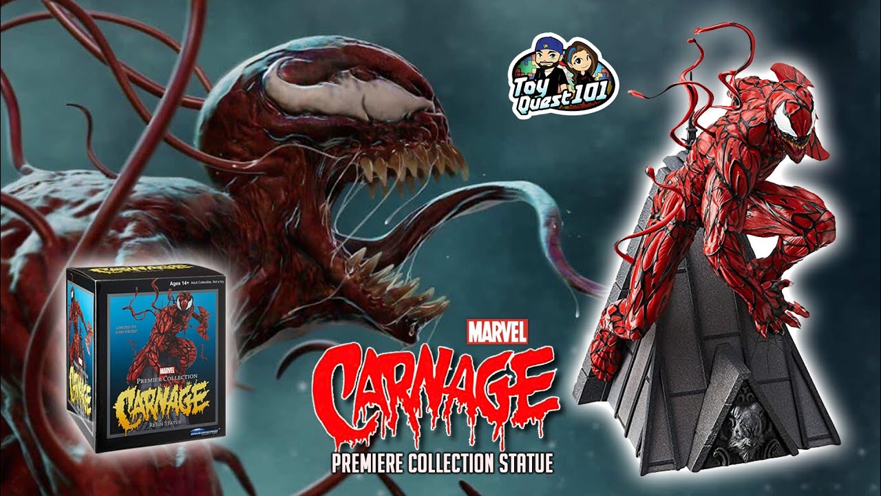 Carnage Premier Collection Statue Unboxed!