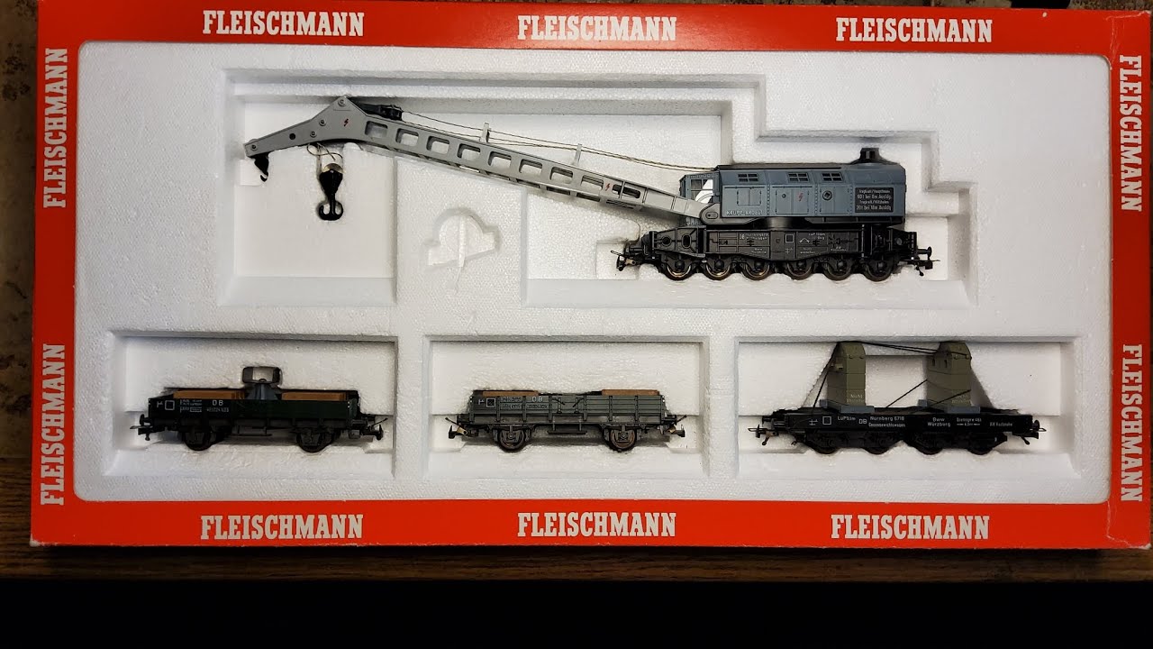 Zugvorstellung H0 - Teil 1: Fleischmann 90t-Kranzug 