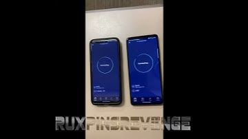 Impromptu comparison of AT&T "5G" and T-Mobile "5G" on the same chipset, side by side. (Read Desc)