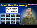 Fujifilm X & GFX Lineup Explained | Which Fujifilm Camera Should You Buy in 2025?