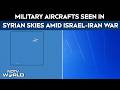 Iran Attack News | Military Aircrafts Seen In Syrian Skies As Israel, US Launch Airstrikes On Iran