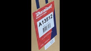 2006 Dodge Charger - Duralast Radiator A13512 different tube size..