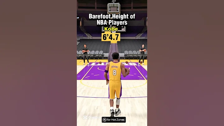Barefoot Height of NBA Players #shorts #nba #trending #basketball #nba2k26