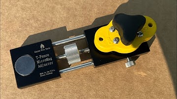 T-Fence MicroMag Adjuster - How To Video - New Game Changing Table Saw Tool