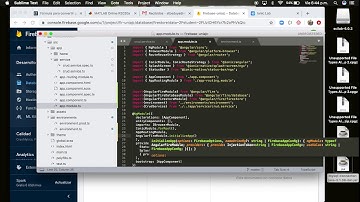 Ionic create Firebase