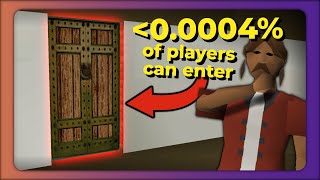 The Most EXCLUSIVE Room in Old School Runescape