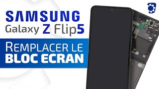 Comment changer le bloc écran du Samsung Galaxy Z Flip5 ? Tuto Brico-phone