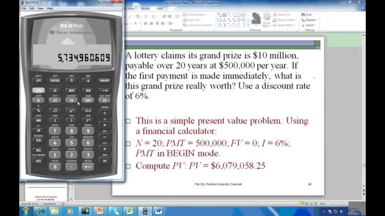 payment modeling calculator